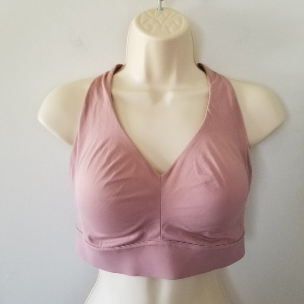 Athleta Mauve Pink Sports Bra